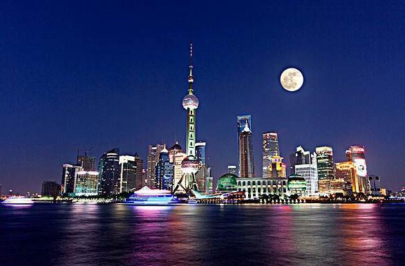 上海浦东夜景图片，如果转发效果更加，快快行动吧