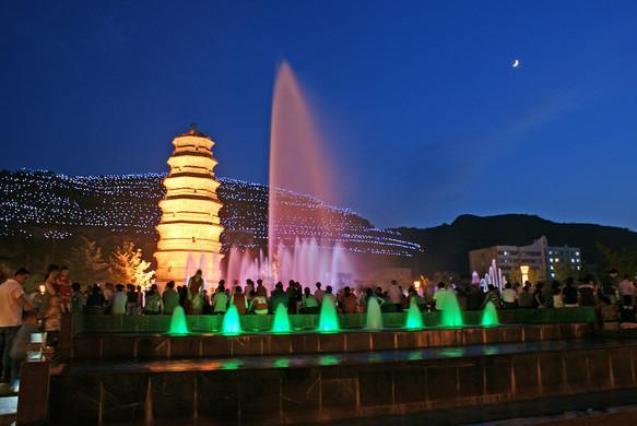 彬县夜景图片，或是是一份安详，让命运在平和中运转